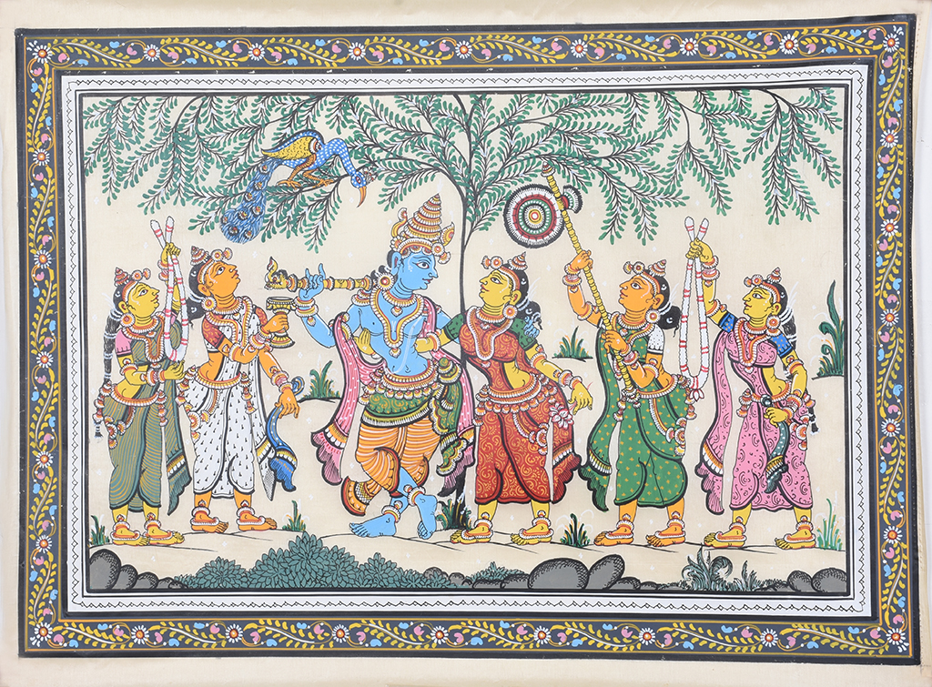 Pattachitra above console