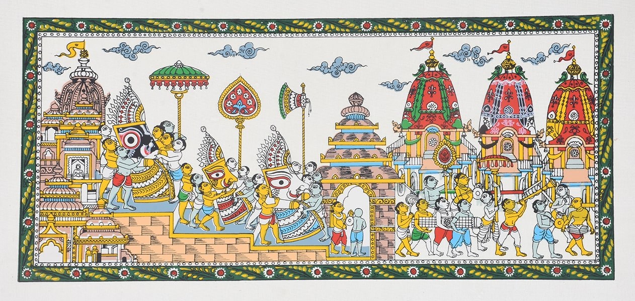Shree Jagannath Rath Yatra — hand-painted procession
